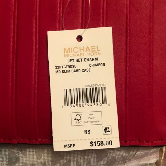Michael Kors Jet Set Charm Medium Slim Card Case - Picture 8 of 8